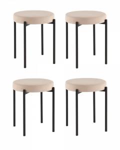 Табурет Stool Group Бриф Original SG005-bmm-C014 X4 бежевый 4 шт