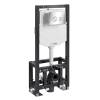 Система инсталляции для унитазов Wasserkraft Dill 61TLT.010.ME.BN01 клавиша никель