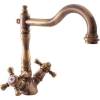 Смеситель для кухни Rav Slezak Morava Retro MK320.5/8SM бронза