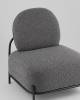 Кресло Stool Group Стоун vd-stone-tr-dg темно-серый, букле фото 8