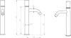 Смеситель для раковины Boheme Stick 122-WCR White Diamond Chrome фото 2