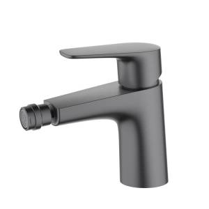Смеситель для биде Aquatek Бетта AQ1118BGM черный хром шлифованный
