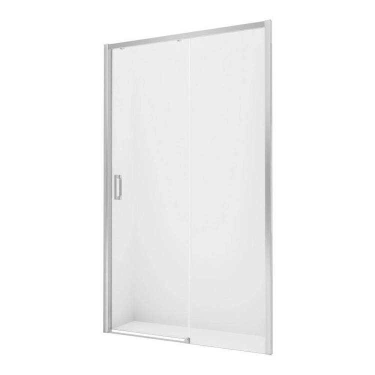 Дверь в нишу NEW TRENDY PRIME 160x200 D-0311A (хром)