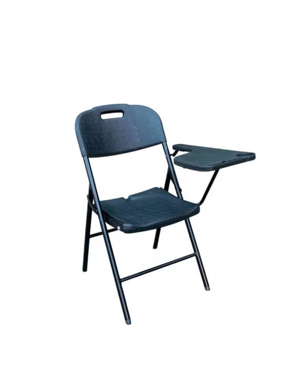 Стул складной Stool Group Кейт D25X black черный со столиком