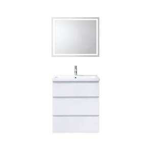 Мебель для ванной Am.Pm Gem S BK91GF напольная 70x75 см, белый глянцевый