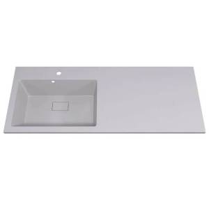 Раковина Uperwood Cosmos RCosmos120LJ Quartz левая, 120 см, жасмин