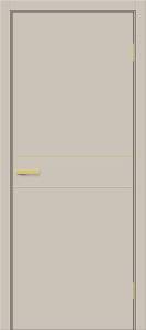 Межкомнатная дверь глухая Bravo Браво-0.24.П Полотоно Cream Silk 2000х800