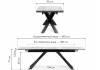 Стол Woodville Хеме 588052 shakespeare black, черный 180(240)x90x77 фото 2