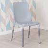 Стул Tetchair Genius (mod 75) 19671 серый, ножки хром фото 10