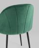 Набор из 2 стульев Stool Group Логан AV 413-Cdf-08 X2 зеленый, велюр фото 7