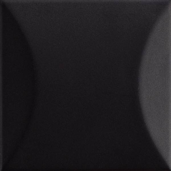 Керамическая плитка Ava Ceramica Up 192042 Cuscino Black Matte 10x10