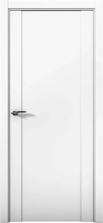 Межкомнатная дверь глухая Brandoors Prime 02 Полотно Аляска 2000х800