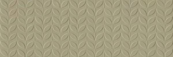 Керамическая плитка Ragno Vida RA6N Struttura Foglia 3D Verde Rett 30x90