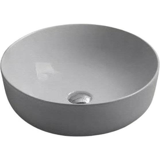 Раковина SantiLine SL-1054MG 42 см, серая матовая