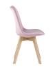 Набор из 4 стульев Stool Group Frankfurt Y863 velvet pink X4 розовый фото 4