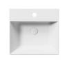 Раковина GSI Kube X 9430109 белый матовый, 50x47 фото 3