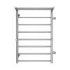 Полотенцесушитель водяной Terminus Аврора П8 50x80 правое подключение, с полкой, хром фото 2