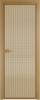 Межкомнатная дверь Profil Doors 1 AX цвет профиля Золото, стекло безопасное 6 мм мору золото 700x2000