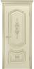 Межкомнатная дверь эмаль Шейл Дорс Соло R-0 B3, глухая, шампань, патина белое золото 800x2000