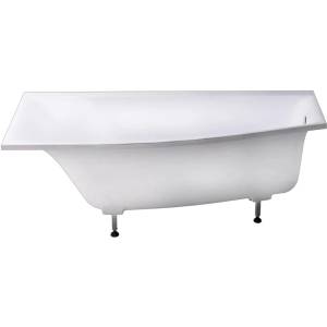 Ванна из искусственного камня Астра-Форм Скат Solid Surface 01010082 170x75 левая, белая матовая