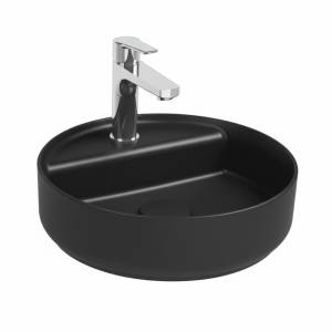 Раковина Isvea Infinity 10NF65042SV-2N 35 см, черная матовая