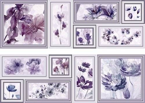 Декор Mallol Genova Decor Memories Lila-2 50x75