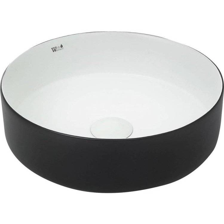 Раковина Weltwasser WW Elbach 10000004522 M3134 BW 35 см, черная