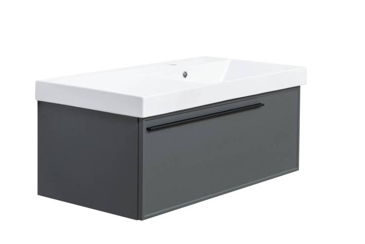 Тумба под раковину La Fenice Elba FNC-01-ELB-G-90 Серый