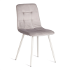 Стул Tetchair Chilly (mod. 7094-1) 21427 light grey (светло-серый) HLR14/белый