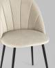 Набор из 2 стульев Stool Group Логан AV 413-Cc-08 X2 бежевый, велюр фото 8