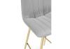 Полубарный стул Notta Дани Мини 632308 светло-серый (zd 960) / золотой фото 6