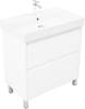 Тумба с раковиной Aquanet Nova Lite 2.0 75 348195 Белый глянец фото 6