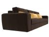 Прямой диван Лига Диванов Лига-008 Long 119059 коричневый, желтый фото 4