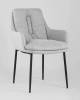 Набор из 2 кресел Stool Group Саманта 129068 BEL-40 X2 светло-серый фото 2