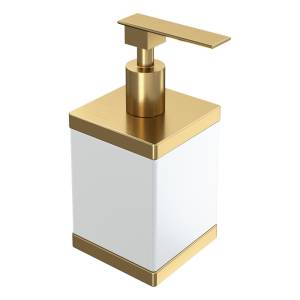 Дозатор Boheme Qubic 10969-MG Matt Gold