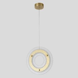 Светильник подвесной Crystal Lux Diego SP25W LED Brass