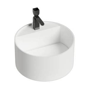 Раковина Salini Armonia 130412TG 45 см, белая глянцевая