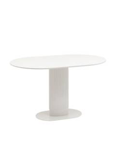 Стол обеденный Stool Group Mystery T-015 custard top DUAL белый 130x80x75