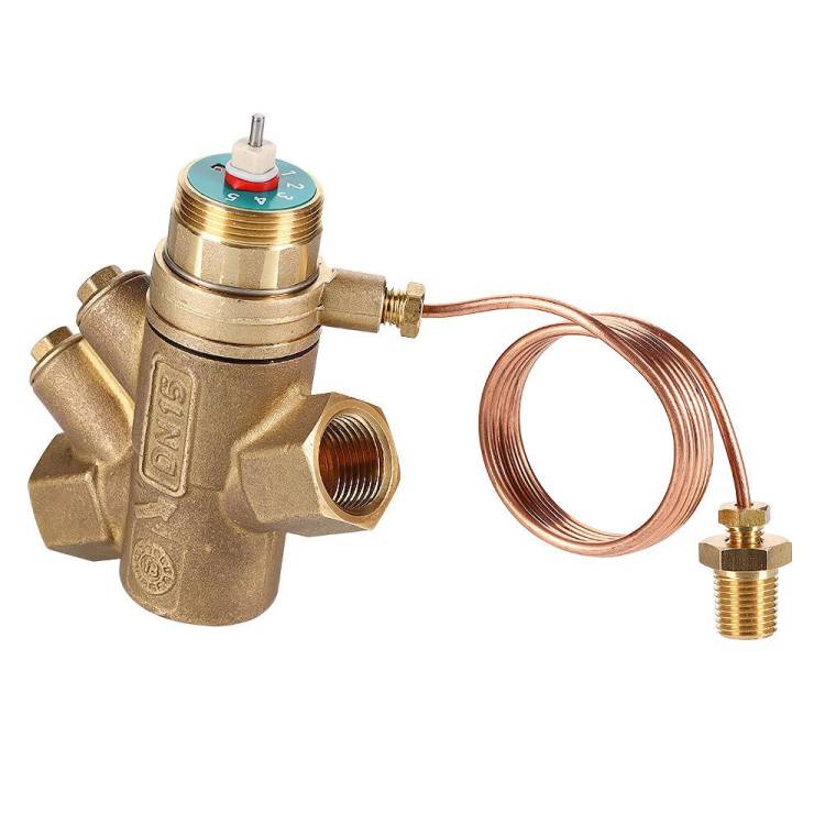 Автоматический регулятор VALTEC перепада давления регул-мый, с регул клап, 3/4, 3-17 кПа