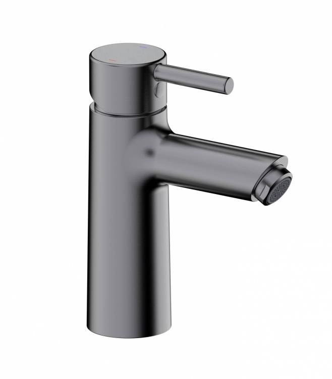 Смеситель для раковины Wonzon & Woghand Solo WW-139032-BGM темный графит