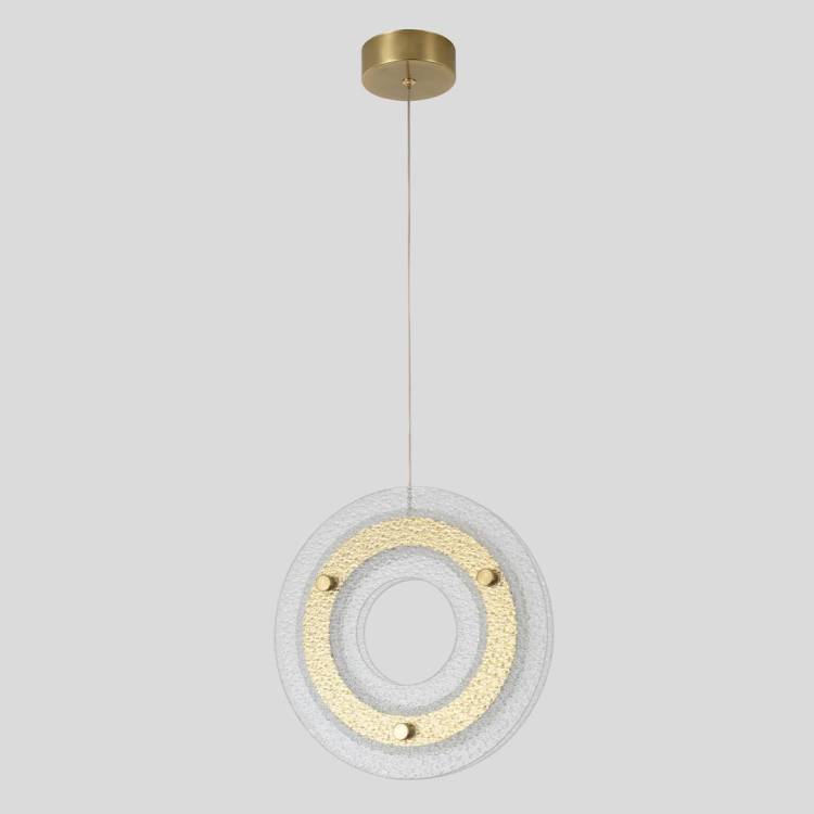 Светильник подвесной Crystal Lux Diego SP25W LED Brass