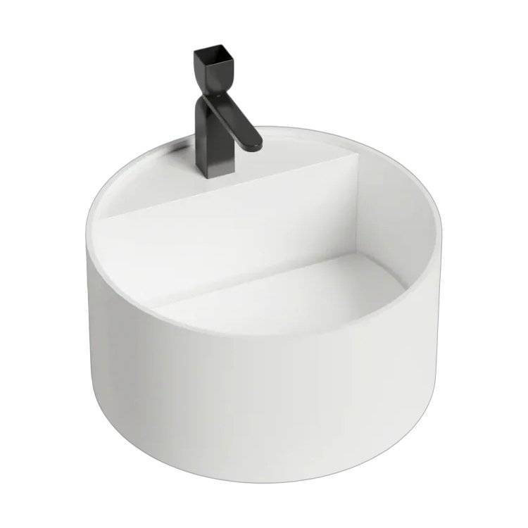 Раковина Salini Armonia 130412TG 45 см, белая глянцевая