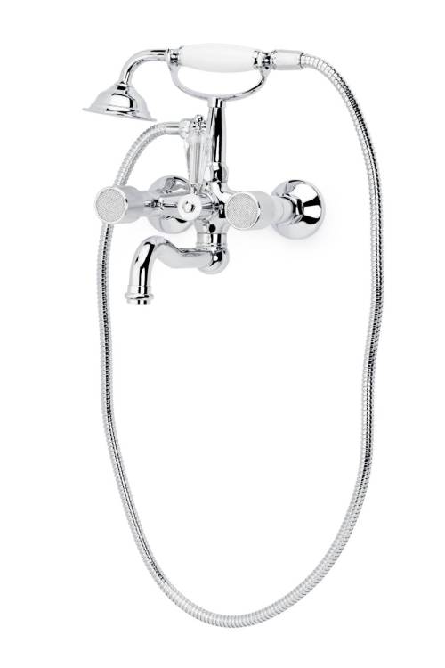 Смеситель для ванны Boheme Royal Crystal 273-Royal/CRST хром, переключатель SW