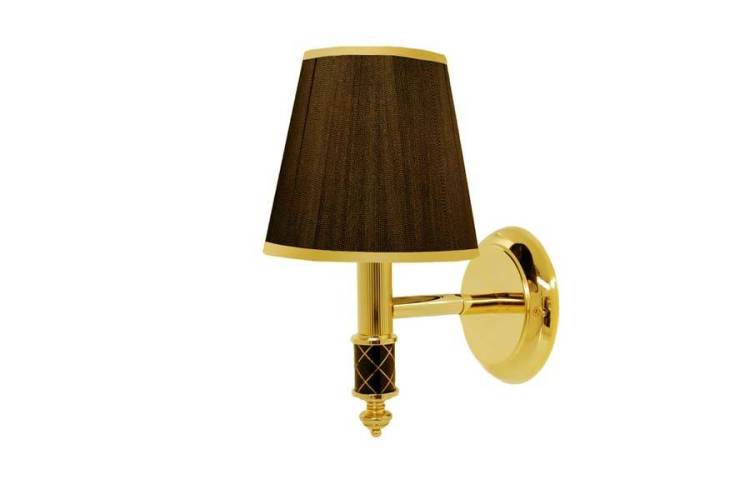 Бра Boheme Murano 766 gold, черное