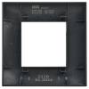 Рамка 1-постовая IEK Skandy SK-M12-K02 черный фото 5