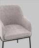 Стул Stool Group Кози AV 318-C82sm-08 серый, букле, с подлокотниками фото 9