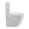 Унитаз-компакт BelBagno Amanda BB051CPR/BB051T/BB089SC безободковый, с сиденьем микролифт, белый фото 5