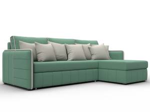 Диван угловой Лига Диванов Лига-078 130979 Зеленый