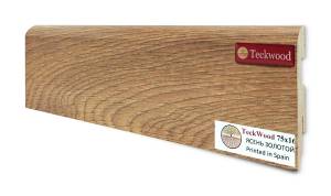 Плинтус Teckwood Цветной Ясень Золотой 2000x75x16