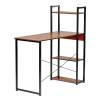 Стол письменный Bradex Home Frame FR 0692 дерево лофт, чёрный 100x45x110